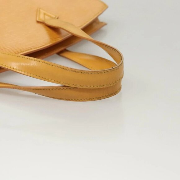 LOUIS VUITTON Epi Saint Jacques Hand Bag Yellow M52279 LV Auth BA2025 - Picture 8 of 15
